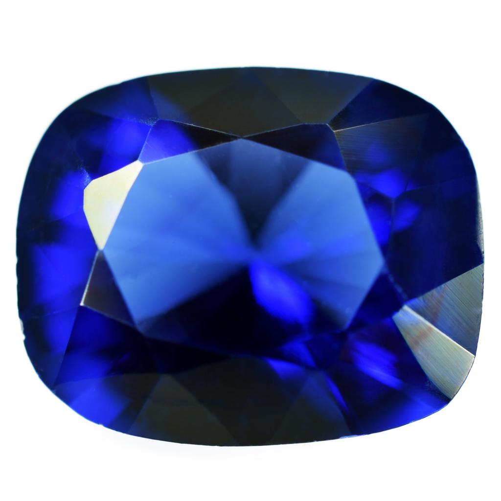 8 To 10 Ct Natural Ceylon Blue Sapphire Cushion Cut Loose Gemstones