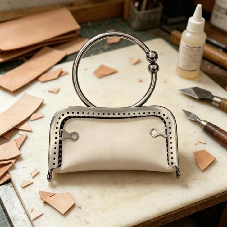 Современная вогнутая талия O-образные кольца Металлическая рама Для DIY Рукоделия Сумок Рюкзаков И Кошельков