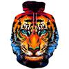 Funny Panda Graphic Hoodie Men Clothing 3D Kawaii Animal Lion Tiger Printed New In Hoodies Women Harajuku Fashion Y2k Pullover