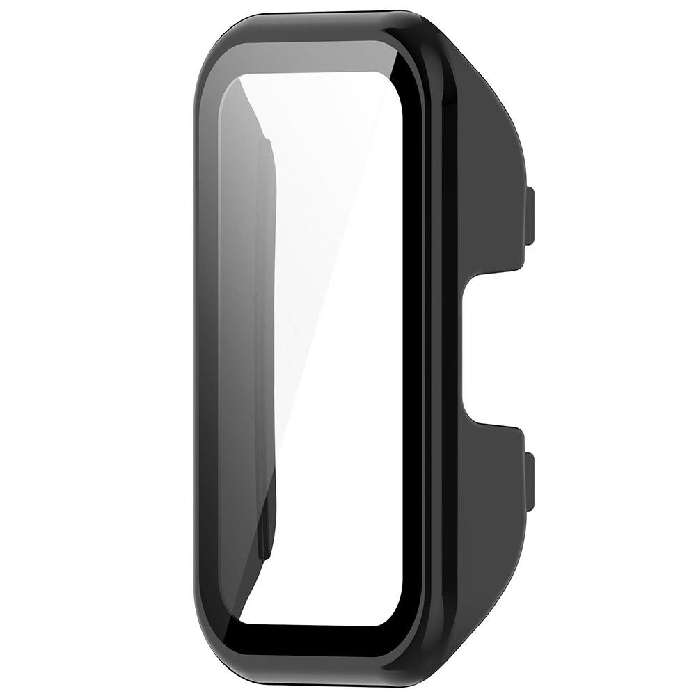 Защитный чехол из ПК + закаленного стекла для Huawei Band 8, полноэкранный защитный чехол, рамка-бампер