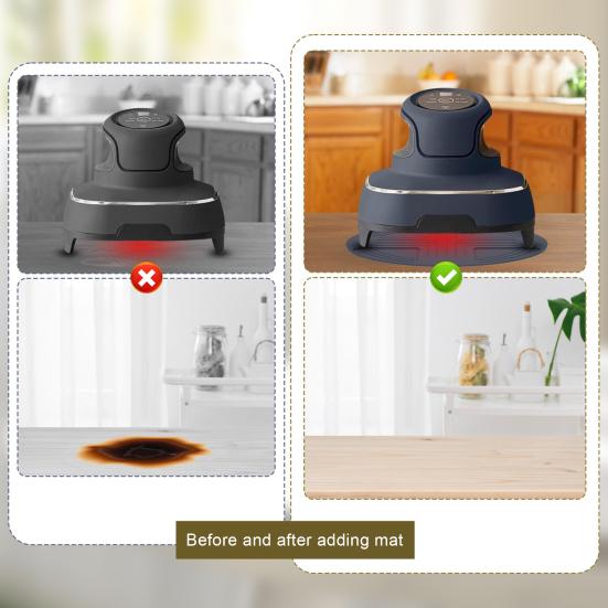 Силиконовая термоподложка для фритюрницы Ninja, термостойкие прихватки, многофункциональные кухонные коврики-штатива, аксессуары для фритюрницы