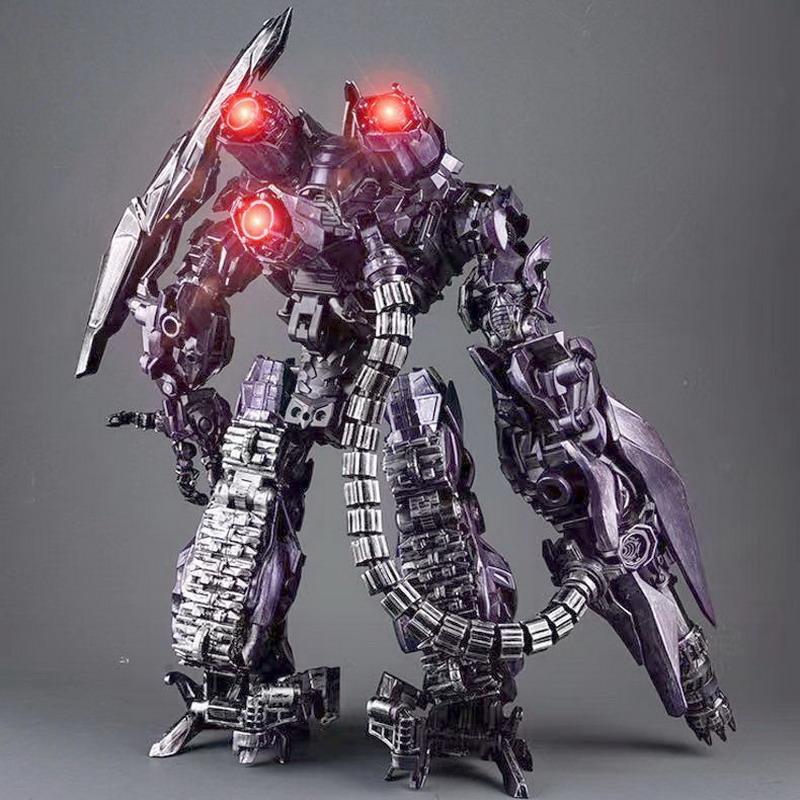 Игрушки-трансформеры Zeus Shockwave Weijiang Grimlock Защитник Вселенной Фигурка Действия Модель Робота-трансформера ZS01 W8600 LS05 Подвижная Сочлененная