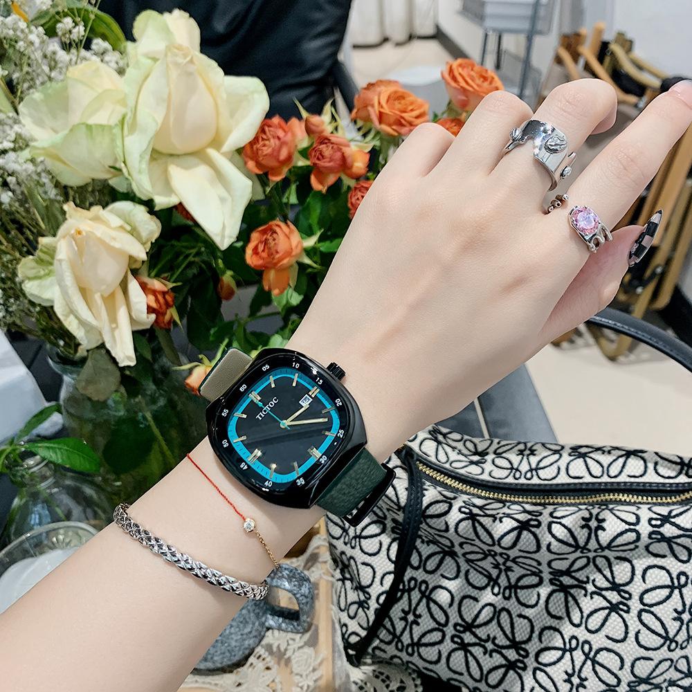 Новые женские часы Belt Fashion Niche женские часы Многофункциональные женские часы с календарем для женщин