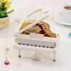Hand Crank Piano Model Music Box European-style Retro Drawer Music Box Birthday Gift