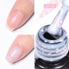 1Bottle 7ml Milky Jelly White Pink Gel Nail Polish Soak Off Uv Led Self-leveling Varnish Nail Art Gold Glitter Gel Lacquers