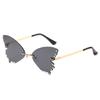 Trendy Sunglasses Butterfly Glasses I Street Shooting Catwalk Funny Sunglasses