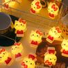 Мультяшный аниме ночник Sanrio Хелло Китти Синнаморолл USB-светильник Декоративные гирлянды для праздника Вечеринка Освещение для атмосферы комнаты