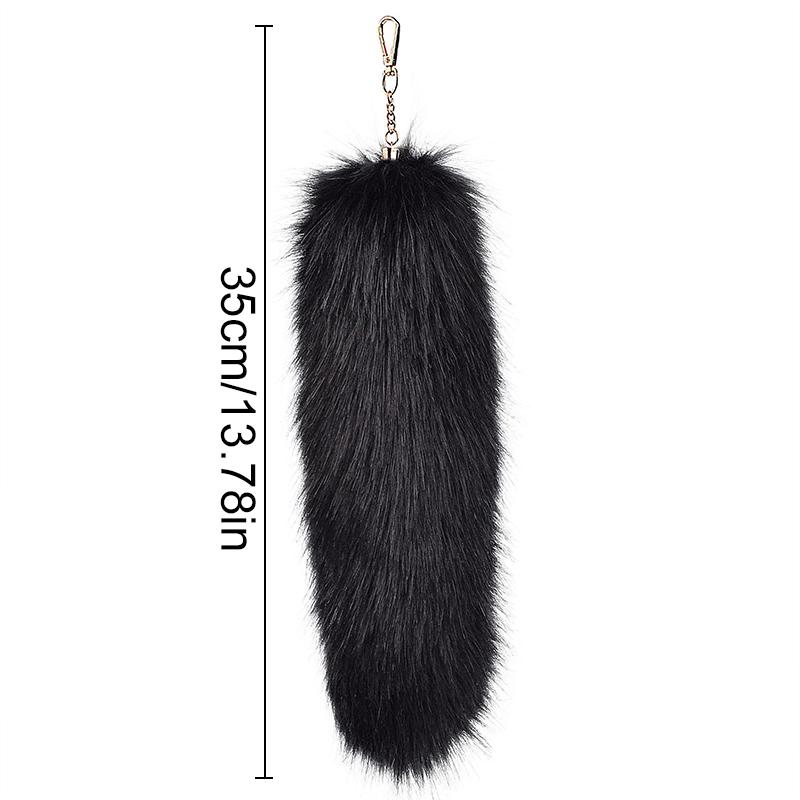 Женские и женские сумки из полиэстера, украшения, подвески, пушистые брелоки, держатели, ручная работа, имитация лисьего хвоста, модные подарочные аксессуары