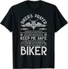 Biker'S Prayer Vintage Motorcycle Biker Biking Motorcycling Unisex T-Shirt