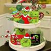 Christmas Tiered Tray Decor Christmas Decoration Inspireds Holiday Decor Inspireds Christmas