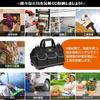 Chisafly Tool Bag, Tool Bag, Tool Bag, Tool Holder, Large Storage, Specialized Plastic Bottom, Belt Included, 1680D Oxford, Waterproof, 40cm X 23cm X