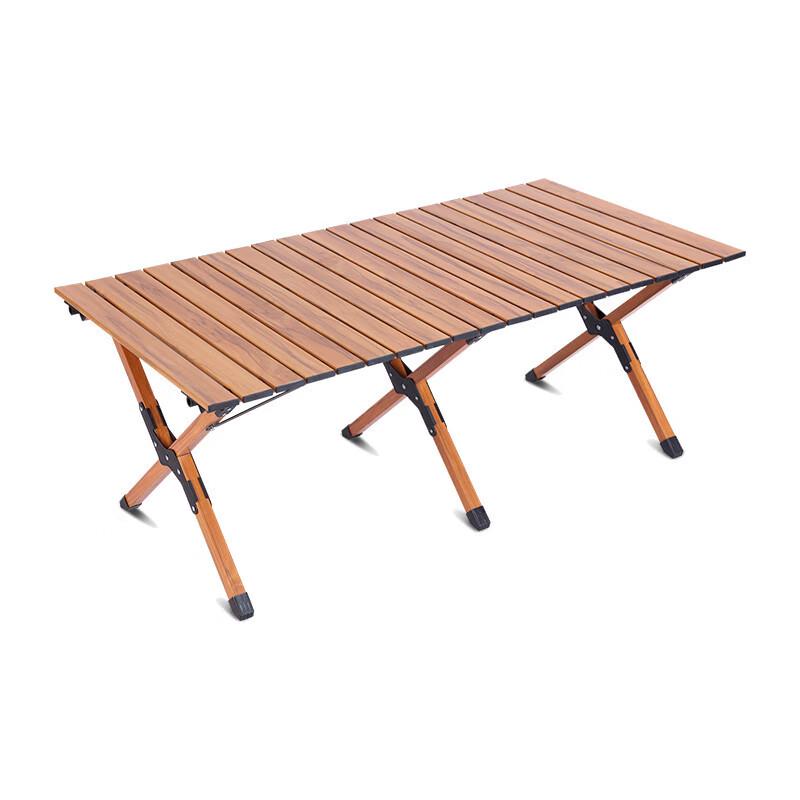 UOSUUOSU Outdoor Folding Aluminum Roll-Up Table