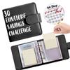 Loose-Leaf Small Binder with Cash Envelopes Cash Envelopes Binder Money Saving Challenge