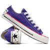Converse Модные и универсальные низкие кеды Chuck 70 из парусины для мужчин и женщин фиолетового цвета