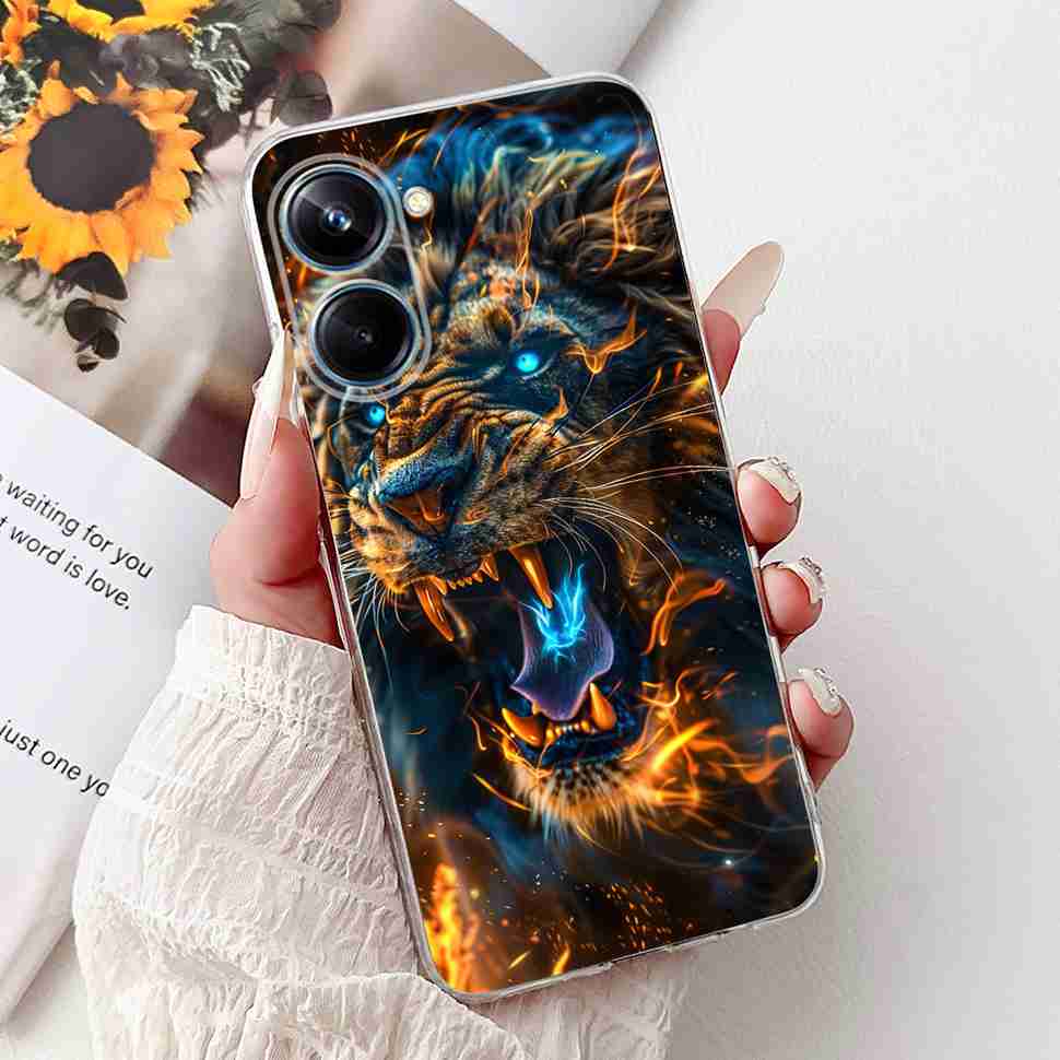 For Realme 10 Pro 5G 6.72" Case New Popular Flower Pattern Soft Silicone TPU Cover For Oppo Realme 10Pro 5G RMX3663 Bumper Shell