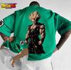Графические футболки с принтом Dragon Ball Мужские Летняя одежда в стиле Y2k Хлопок Повседневная Оверсайз С коротким рукавом Уличная одежда Топы Аниме Косплей