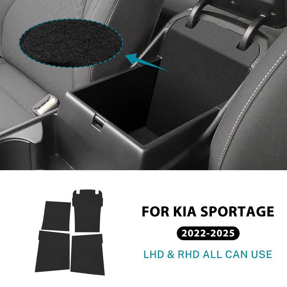 Suede Interior Stickers for Car Door Panel Map Pocket Armrest Glove Box Center Console Trim for Seat Leon Hyundai Tucson Kia Sportage
