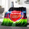 1pc A-Arsenal Blanket, Gift, for Men and Women, Soft Blanket, Good for Sofa Bed Couch Travel, Lightweight Flannel Blanket