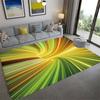 Vortex Illusion Carpet Entrance Door Floor Mat Abstract Geometric Optical Doormat Non -Slip Floor Mat Living Room Decor Rug