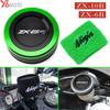 For Kawasaki ZX6R 636 ZX636 ZX-6R ZX10R NINJA 2022 2023 ZX-10R Motorcycle Front Brake Fluid Reservoir Cover Oil Tank