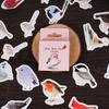 45pcs/pack Cute Stationery Stickers Cat Dog Diary Planner Decorative Mobile Stickers Scrapbooking DIY Craft Stickers