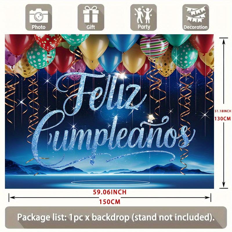 Photography Party Photo Backdrop 1pc - Polyester Party Decor