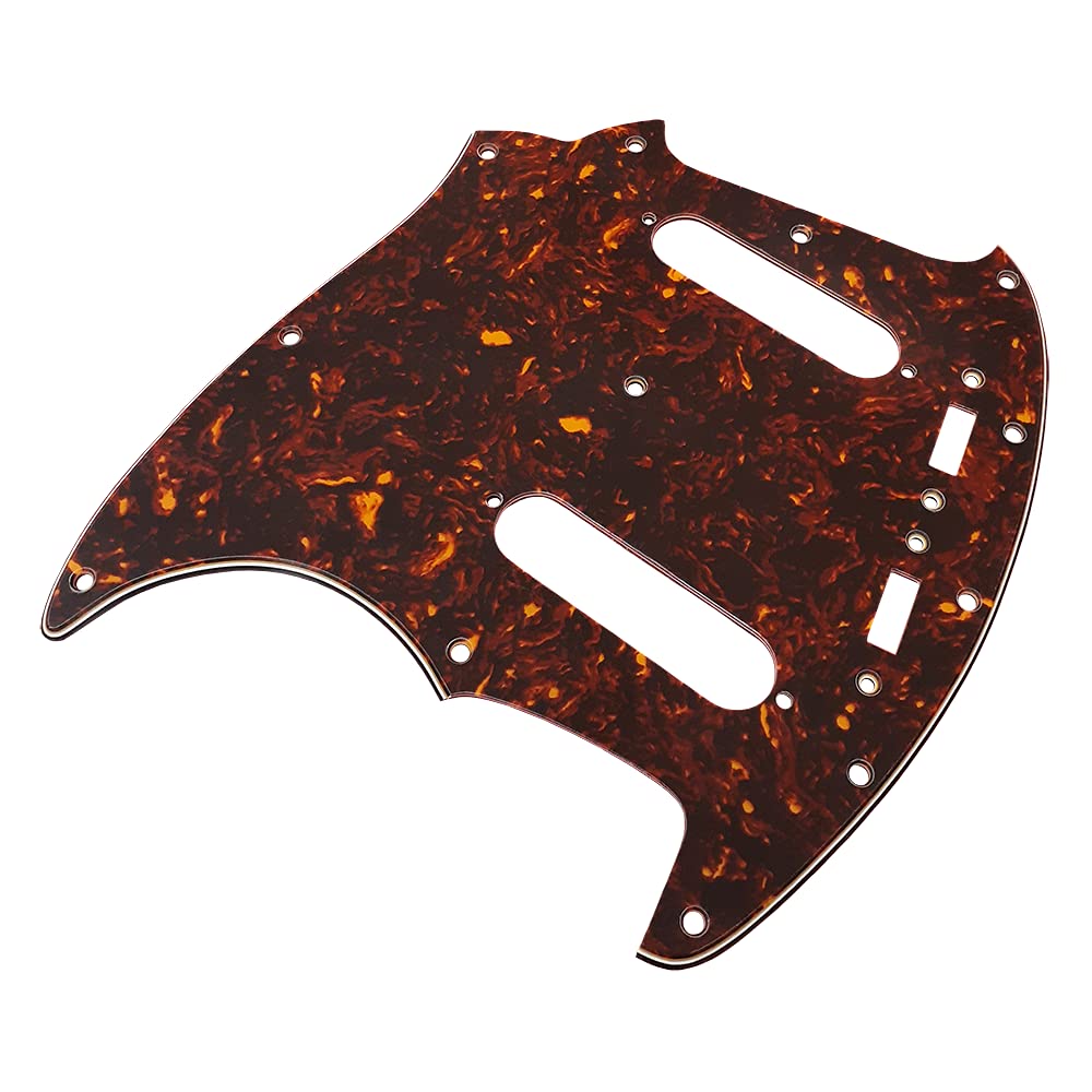 YJB PARTS 20721 MG Mustang Pickguard Brown Tortoise Shell 3PLY Inch Made In Japan