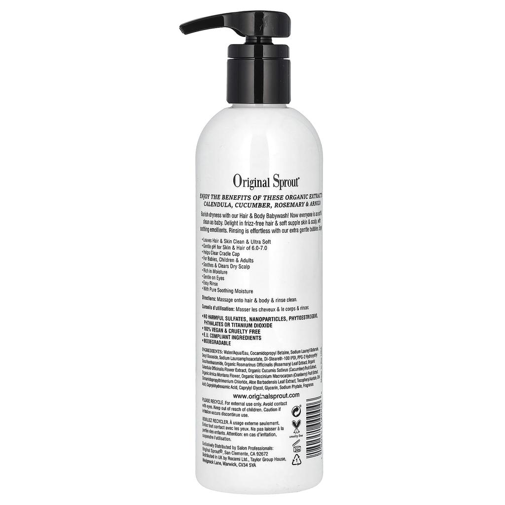 Hair & Body Body Wash, Infants and Up, 354Ml(12Fl Oz)