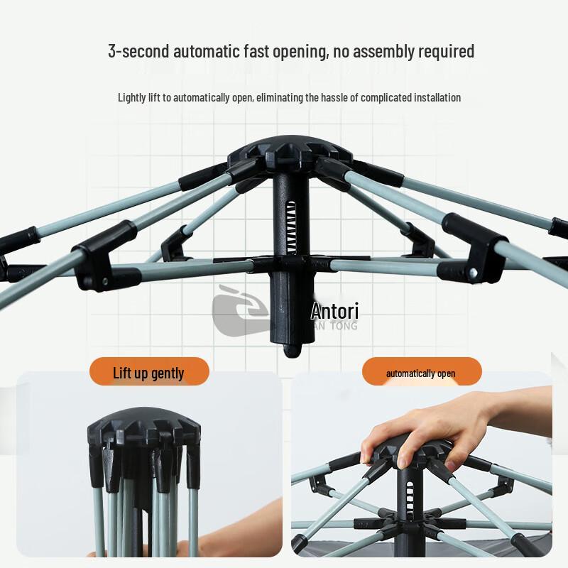 Automatic Storm-Proof Camping Tent