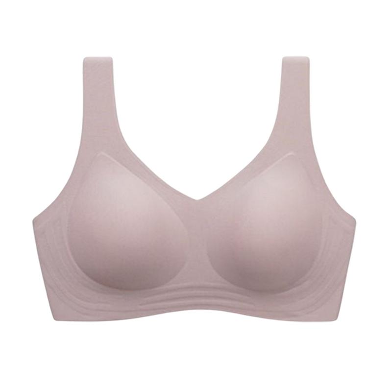 Женское нижнее белье без следов, женская маленькая грудь, латексный желейный бюстгальтер, спортивный бюстгальтер с фиксированной чашкой