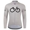 2023Новая одежда для шоссейного велоспорта, весенне-осенняя солнцезащитная рубашка с круглым вырезом, дышащая верхняя одежда для горного велосипеда с длинными рукавами, быстросохнущая спортивная одежда для велоспорта