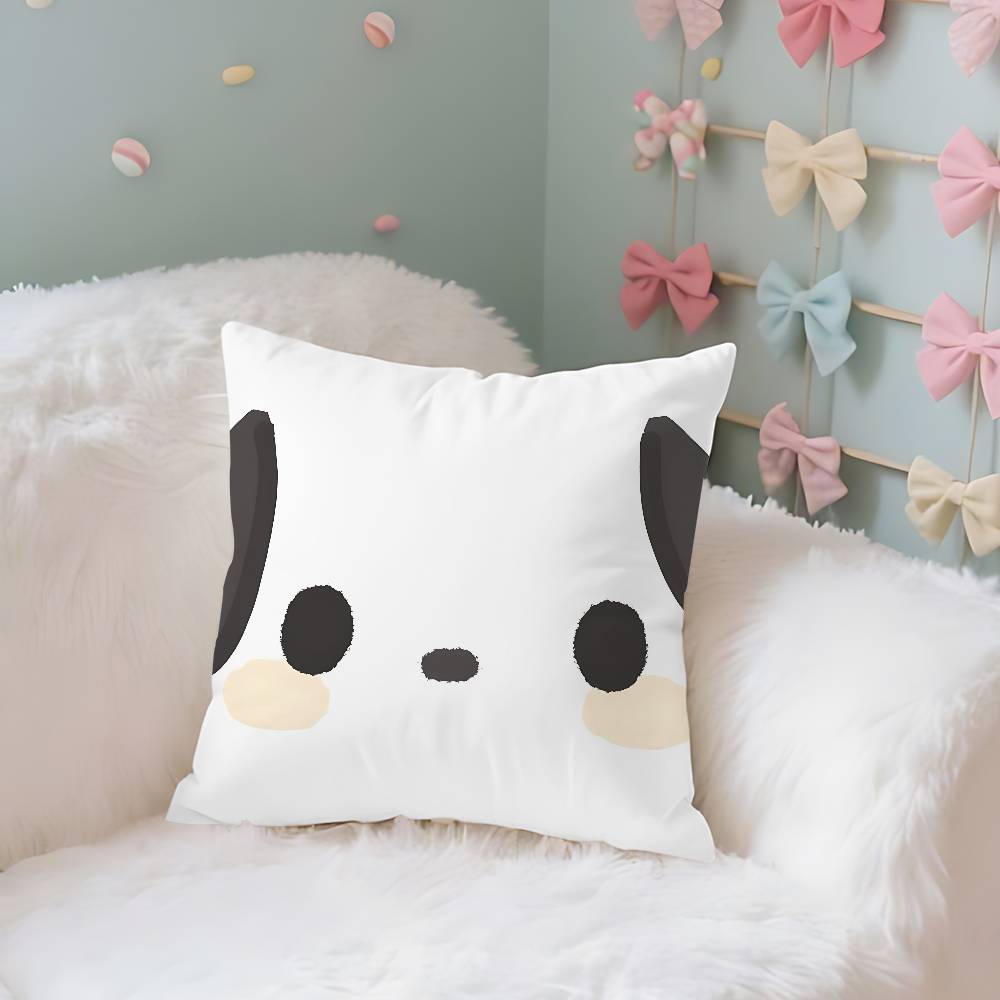 Милый Sanrio Skawaii Чехол Плюшевая Ткань Мягкая Наволочка Двусторонний Принт Чехол для Подушки Домашние Подарки