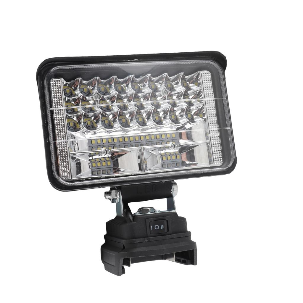 Светодиодный рабочий свет 5400лм Высокая яркость Питание от аккумулятора Беспроводная Портативная Светодиодная лампа для BL1430 BL1440 BL1450 BL1460