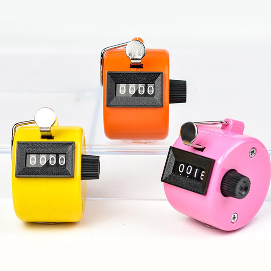 Ручной счетчик, механические счетчики, кликеры, 4-значный счетчик чисел, кликеры, счетчики шагов для обучения гольфу