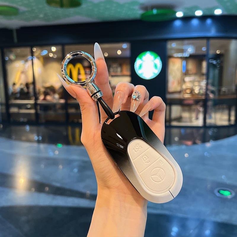 VRN2   car key case cover For Mercedes Benz C S Class W206 W223 S350 C260 C300 S400 S450 S500 Key Shell Protector