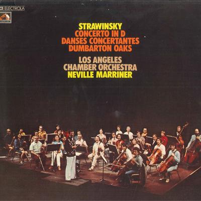 Грампластинка NEVILLE MARRINER, LOS ANGELS CHAMBE - Стравинский Концерт ми-бемоль мажор Dumberton 64825 EMI ELECTROLA 1975 Германия Классика Б/у
