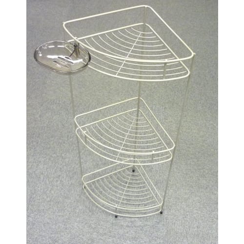 Asvel North/West Court Corner Rack, 3 Tiers