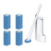 With Cleaning Liquid Toilet Brushes Plastic Bathroom Accessories New Toilet Brush Holders  Home
