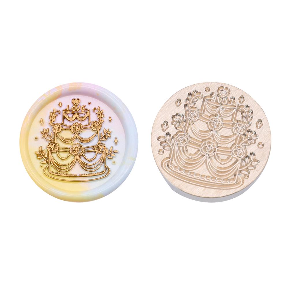 Огненная краска Печать ретро восковая печать тисненая головка штампа почтовая печать DIY свадебный конверт украшение для скрапбукинга восковая печать медная головка