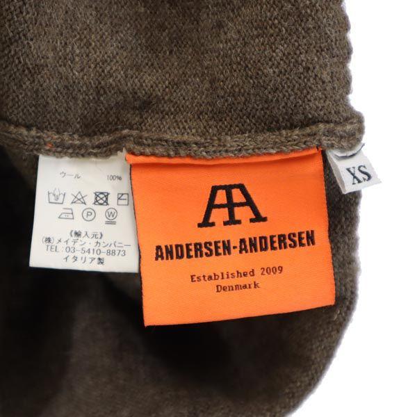 ANDERSEN-ANDERSEN Сделано в Италии шерсть Свитер с длинным рукавом Вязаный с отверстием для большого пальца Женский Б/у