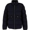 STONE ISLAND High Neck Zip Up Coat 811543028-V0020