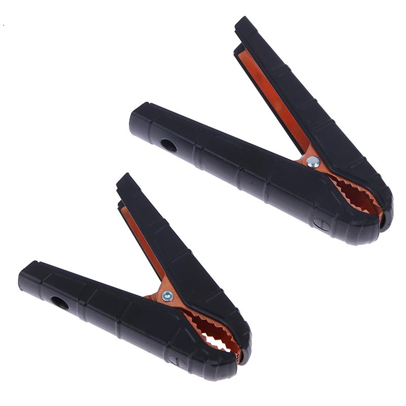 2 шт. 100-500А Сверхмощный зажим типа «крокодил» Клемма Электрическая Аккумуляторная Крокодил Зажим Тестовый Разъем Для Пусковых Кабелей Буст