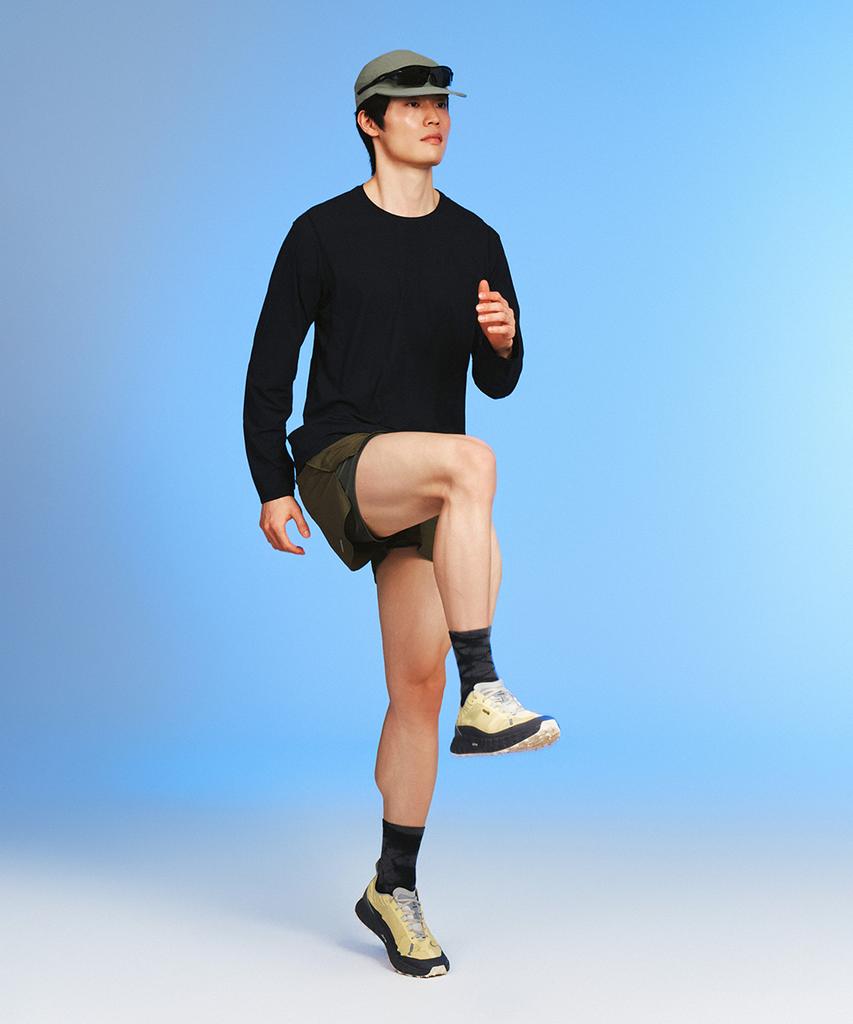 MUSINSA STANDARD SPORTS Спортивная футболка с длинным рукавом Air Grid (4 цвета)