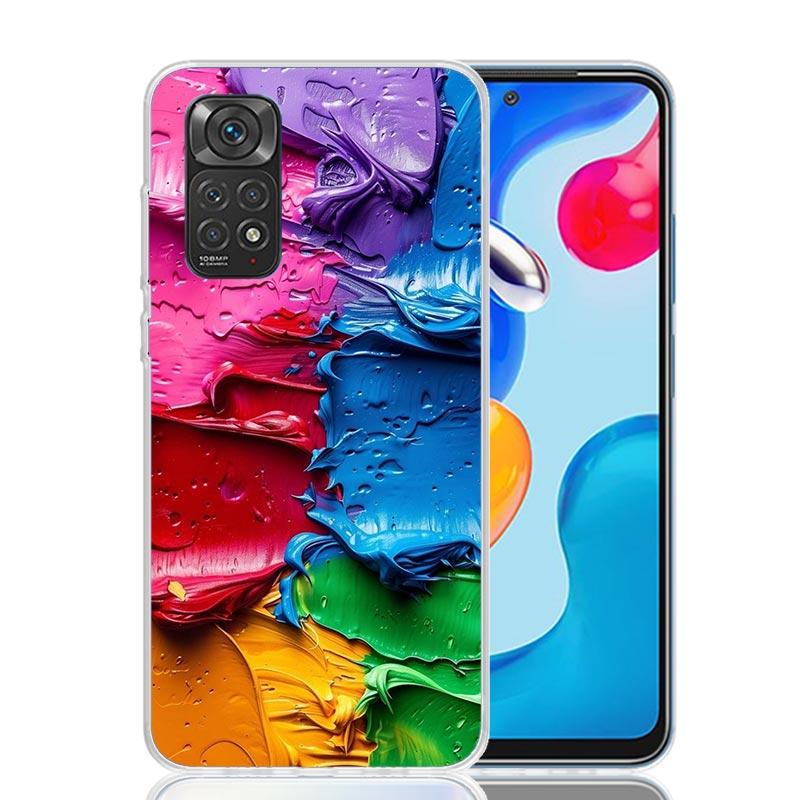 Watercolors Set Paint Palette Painting Box Phone Case For Xiaomi Redmi Note 15 14 13 12S 12 Pro Plus 11S 11E 11 11T 10S 10 Art S