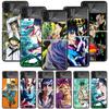 Чехол для телефона JoJo Adventure Рохан Кисибэ для Samsung Galaxy Z Flip 7 6 5 4 3 5G Ударопрочный чехол Z Flip7 Flip6 ZFlip5 Flip3 Flip4