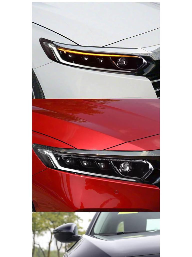 Светодиодная сборка фар для Honda Accord 10-го поколения (2018-2022) с проектором, дневными ходовыми огнями и последовательными указателями поворота