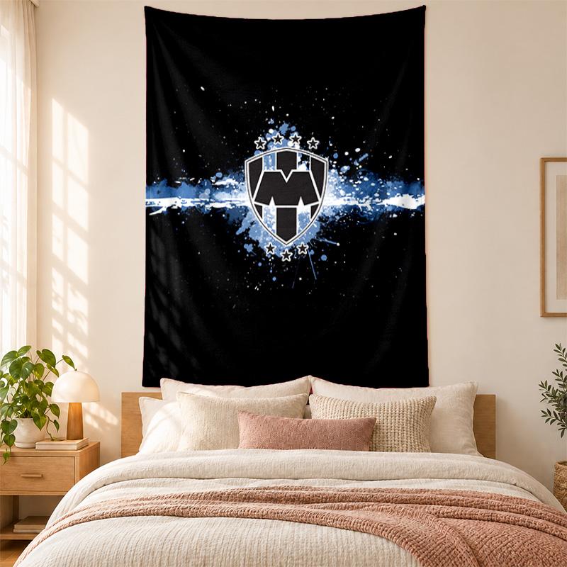 Club de Futboll Monterrey ICON Tapestry highquality for decorating living room bedroom dorm walls ideal as bedroom wallart orholiday gift