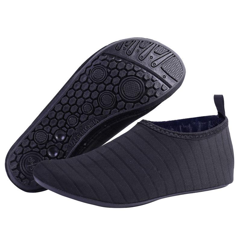 Летние пляжные носки для плавания, водного спорта, дети, мужчины, женщины, противоскользящая обувь для подводного плавания, йоги, танцев, серфинга, обувь для дайвинга, камуфляжная полосатая обувь