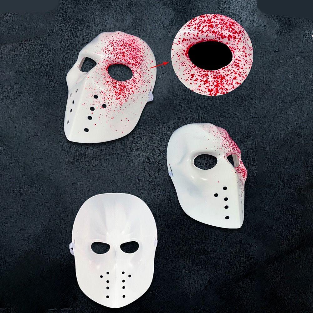 Party Mask Props Hockey Mask Cosplay Headwear Halloween Mask Creative Cosplay Mask Christmas