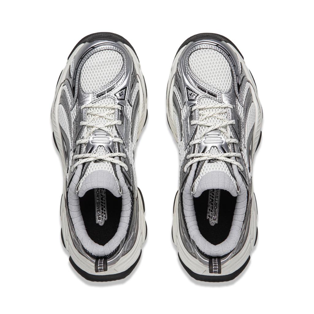LOL x Li Ning Амортизирующие износостойкие дышащие низкие повседневные кроссовки женские AGLW100-1